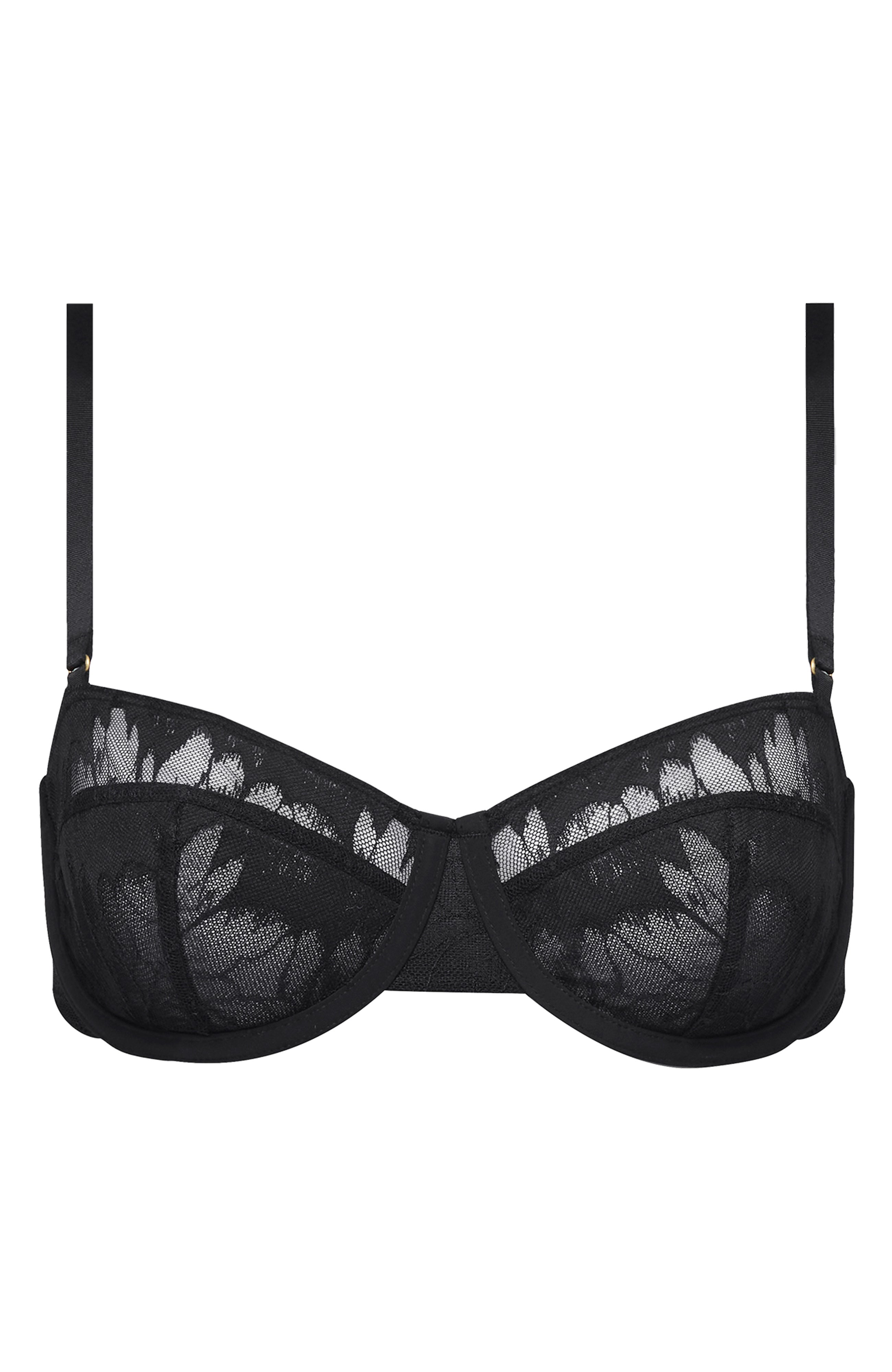 The Balconette- Floral Lace image number 1