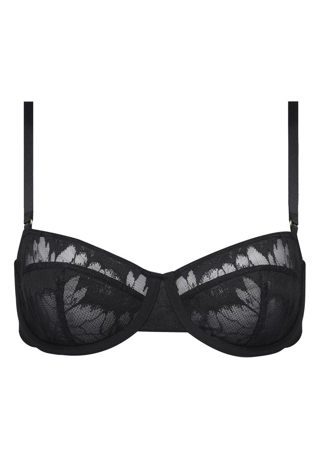 The Balconette- Floral Lace image number 1