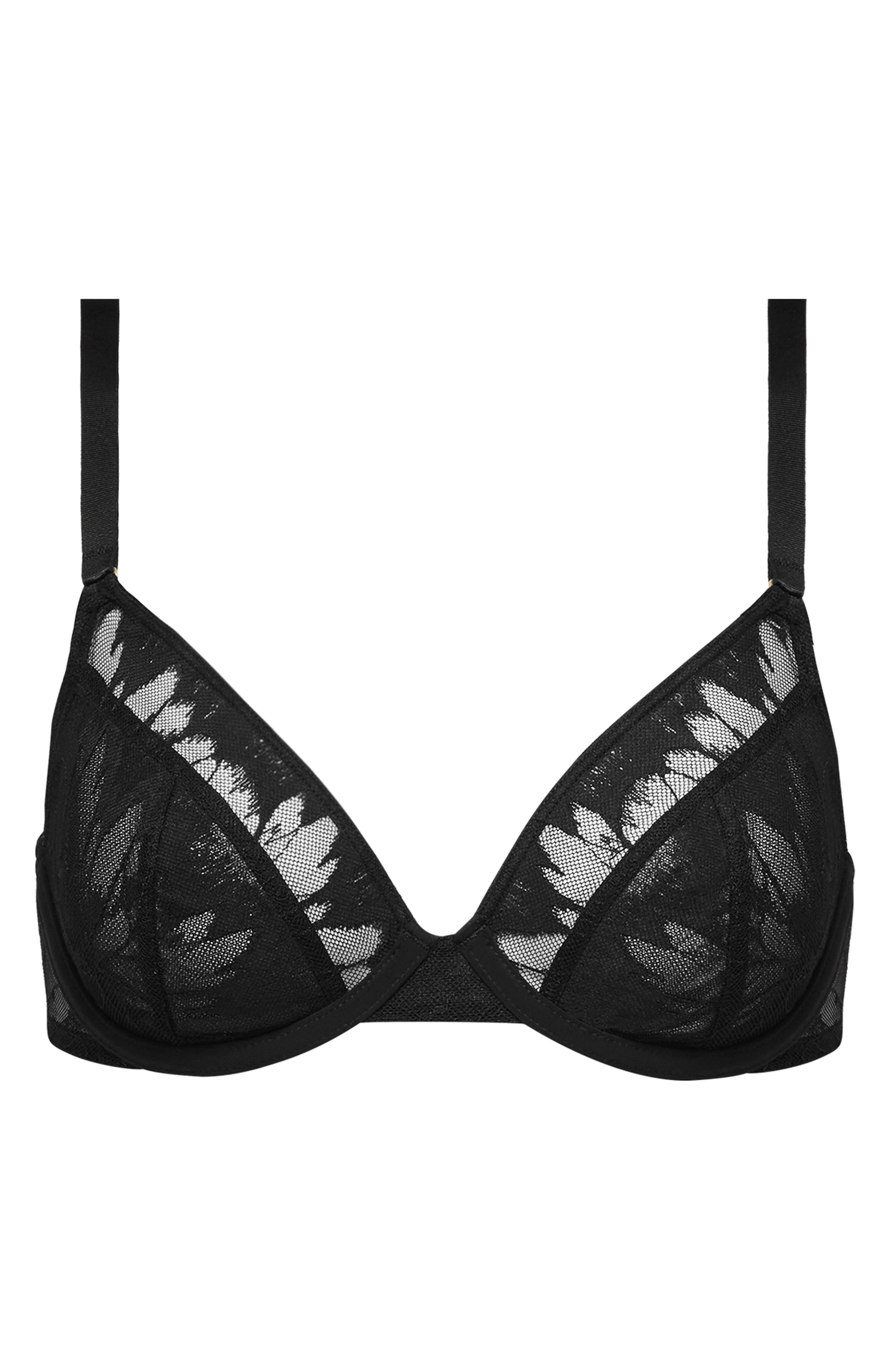 The Plunge- Floral Lace image number 1