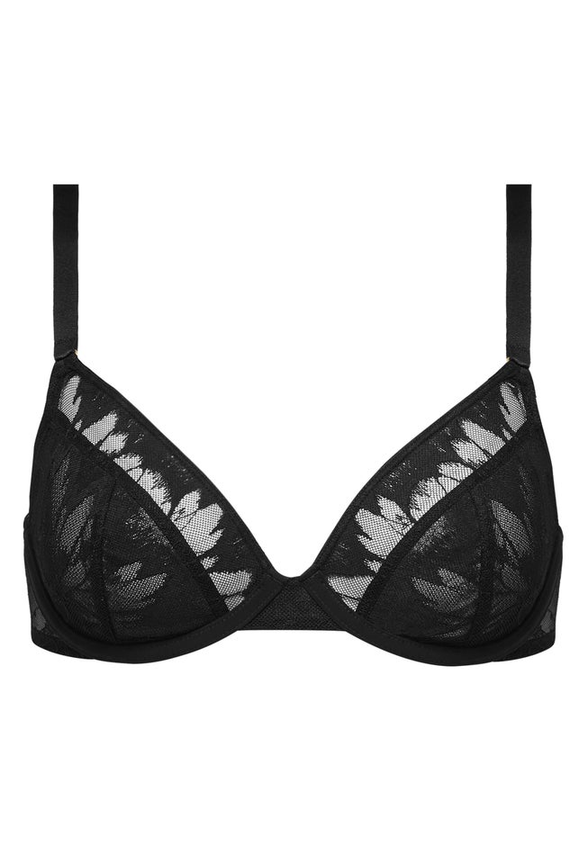 The Plunge- Floral Lace image number 1