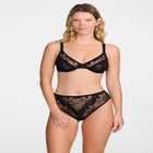 The Plunge- Floral Lace image number 0