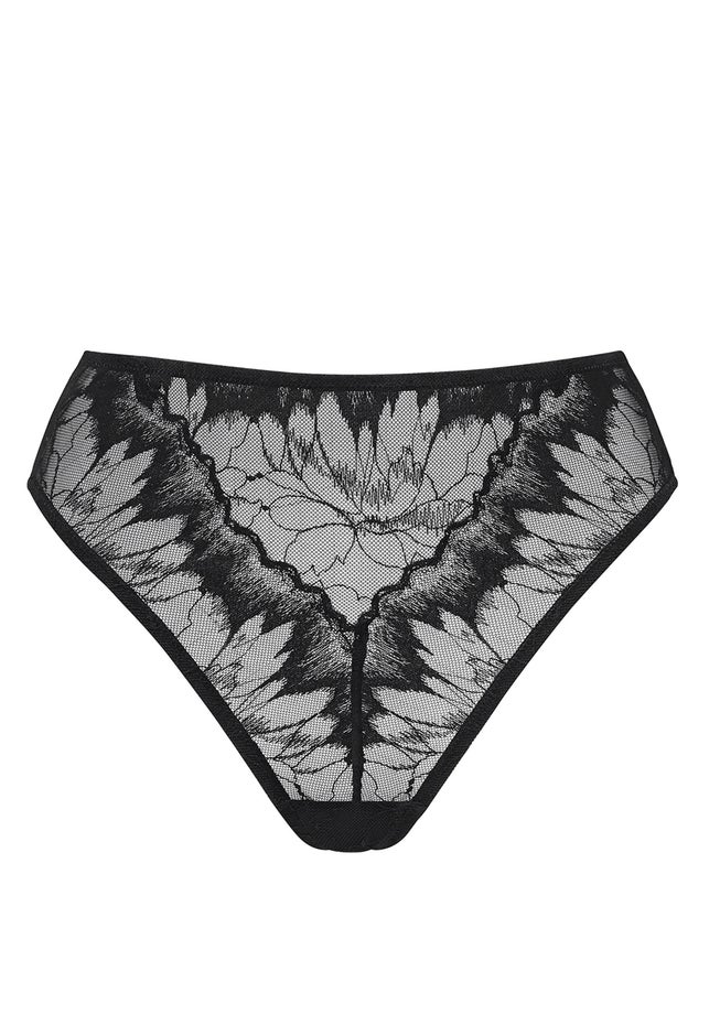 The Highwaist- Floral Lace image number 1