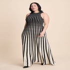 Two Tone Sweater Dress image number null