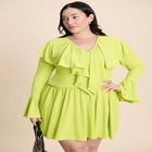 Flounce Mini Dress image number null