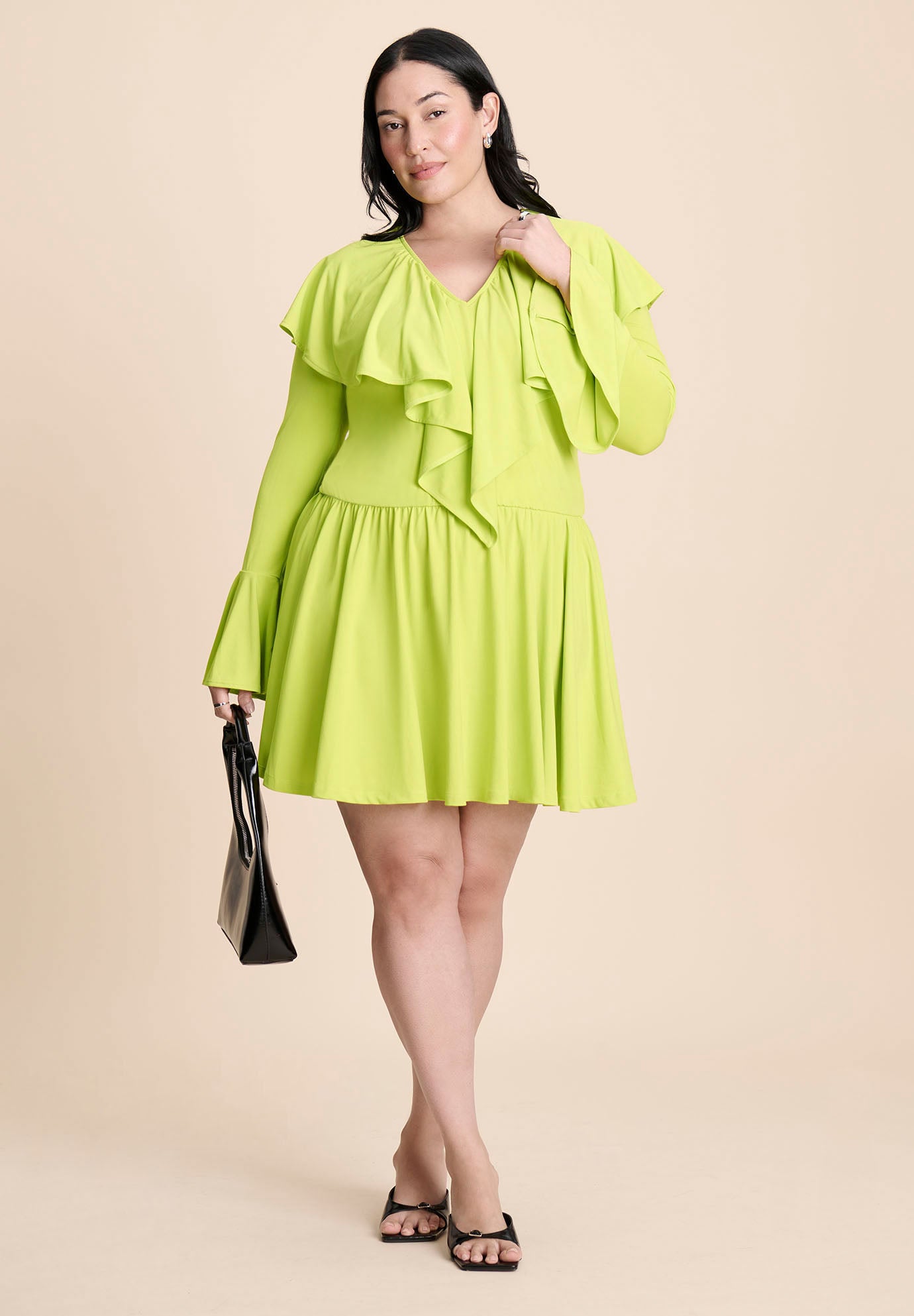 Flounce Mini Dress image number 0