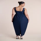 Pleated Tank Gown image number 1