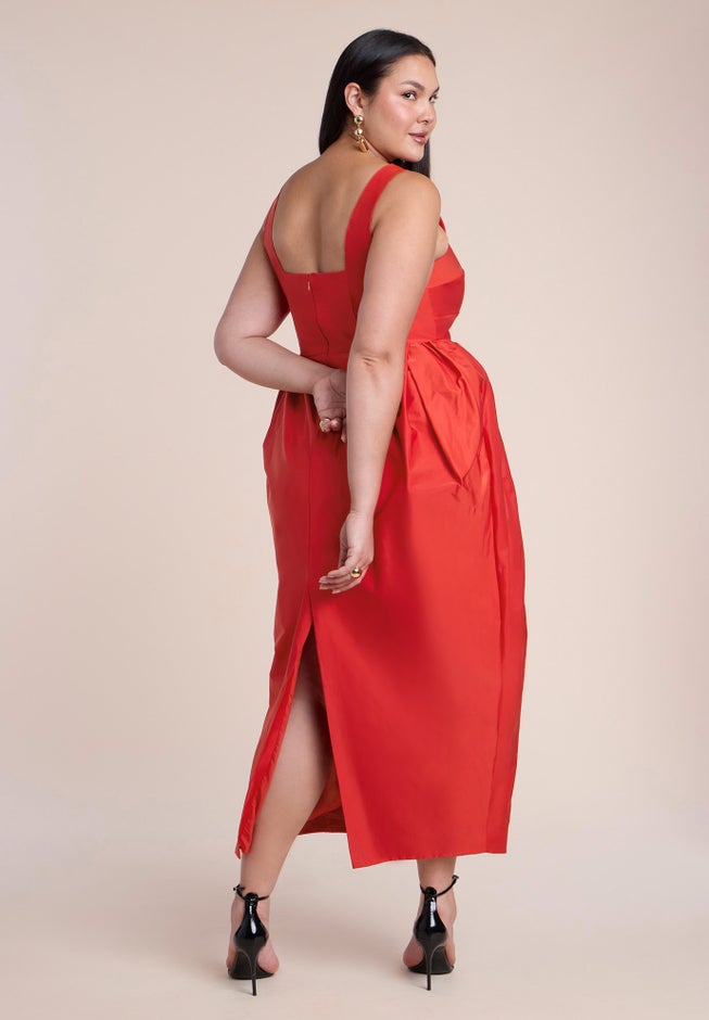 Pleated Tank Gown image number 1