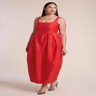 Pleated Tank Gown image number 0