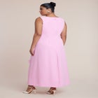 Applique Column Dress image number null