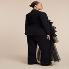 Dramatic Tiered Tulle Blazer image number null