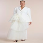 Dramatic Tiered Tulle Blazer image number 0