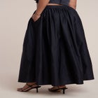 Taffeta Full Maxi Skirt image number null
