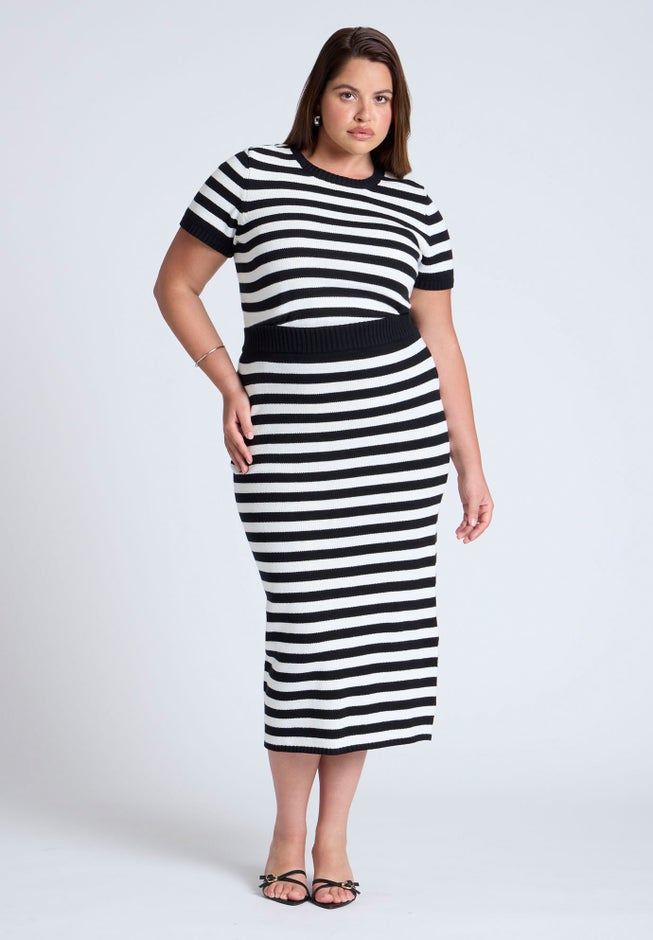 Midi Sweater Skirt image number 3