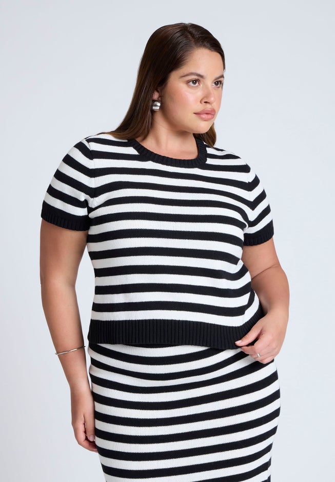 Fitted Sweater Top image number 1