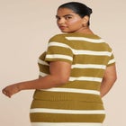 Fitted Sweater Top image number null