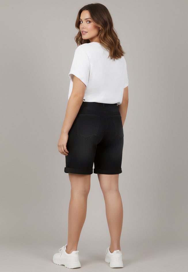 Butter Denim Bermuda Shorts image number 1