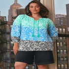 Butter Denim Bermuda Shorts image number null