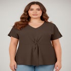 Audrey Twist Knot Top image number null