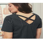 Criss-Cross Back Tee image number null