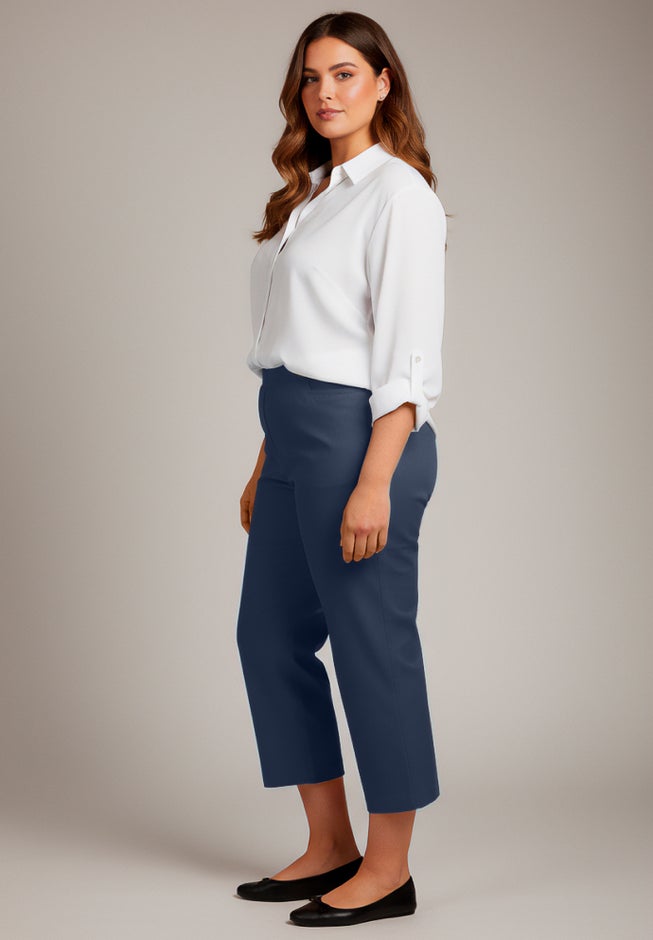 Super Stretch Straight Ankle Pull-On Pant image number 2