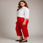 Super-Stretch Straight Ankle Pull-On Pant image number null