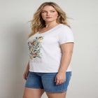 Sccop Neck Tee Graphic image number null