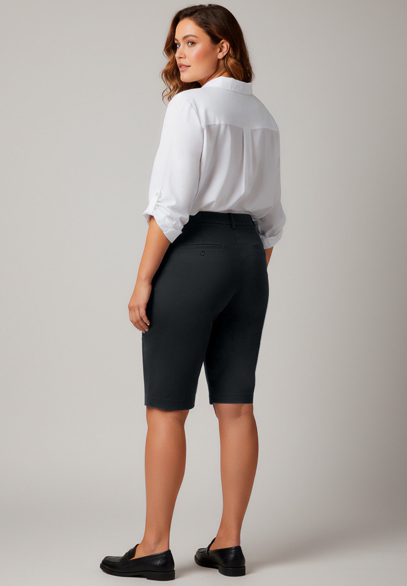 Super-Stretch Pull-On Short image number 1