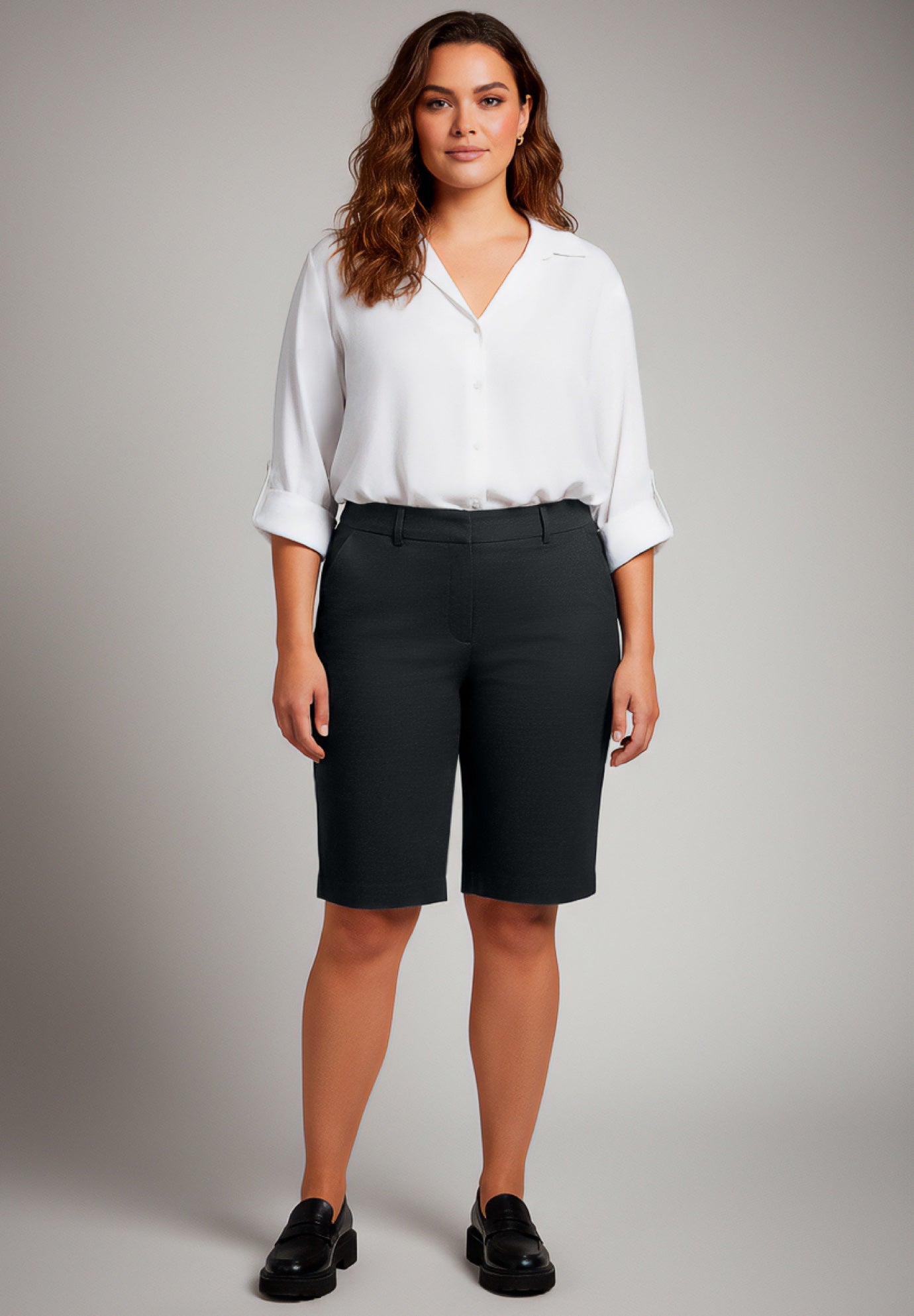 Super-Stretch Pull-On Short image number 0