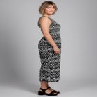 Sleeveless Smocked Jumpsuit image number null