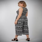 Sleeveless Smocked Jumpsuit image number null