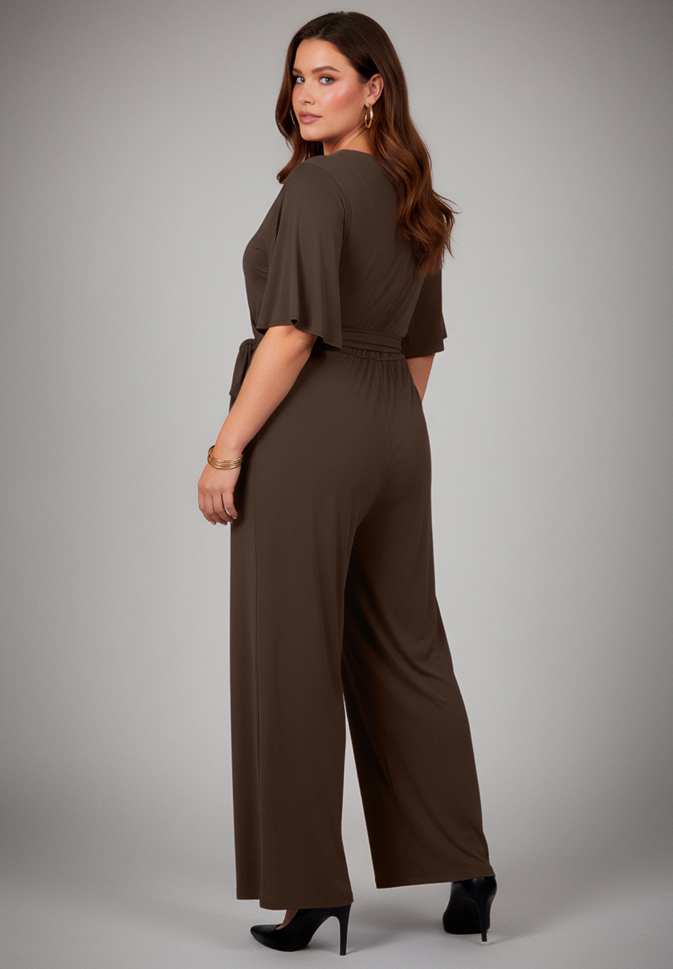 Audrey Faux Wrap Jumpsuit image number 1