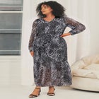 Maxi Tiered Dress image number null