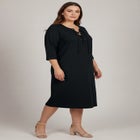 Lacing Sheath Dress image number null