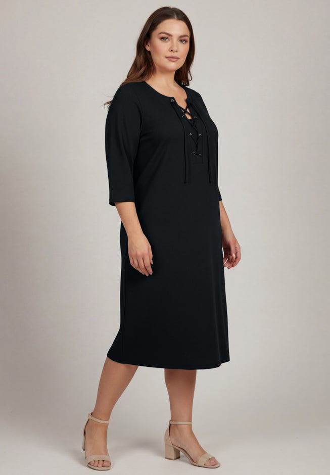 Lacing Sheath Dress image number 2