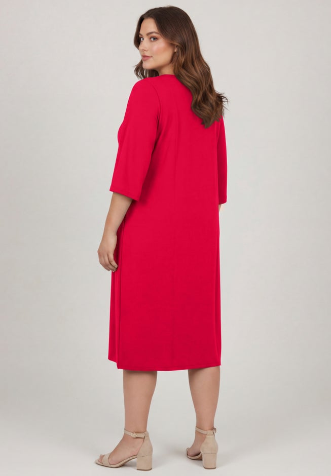 Lacing Sheath Dress image number 1