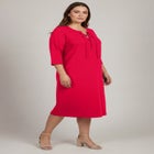 Lacing Sheath Dress image number null