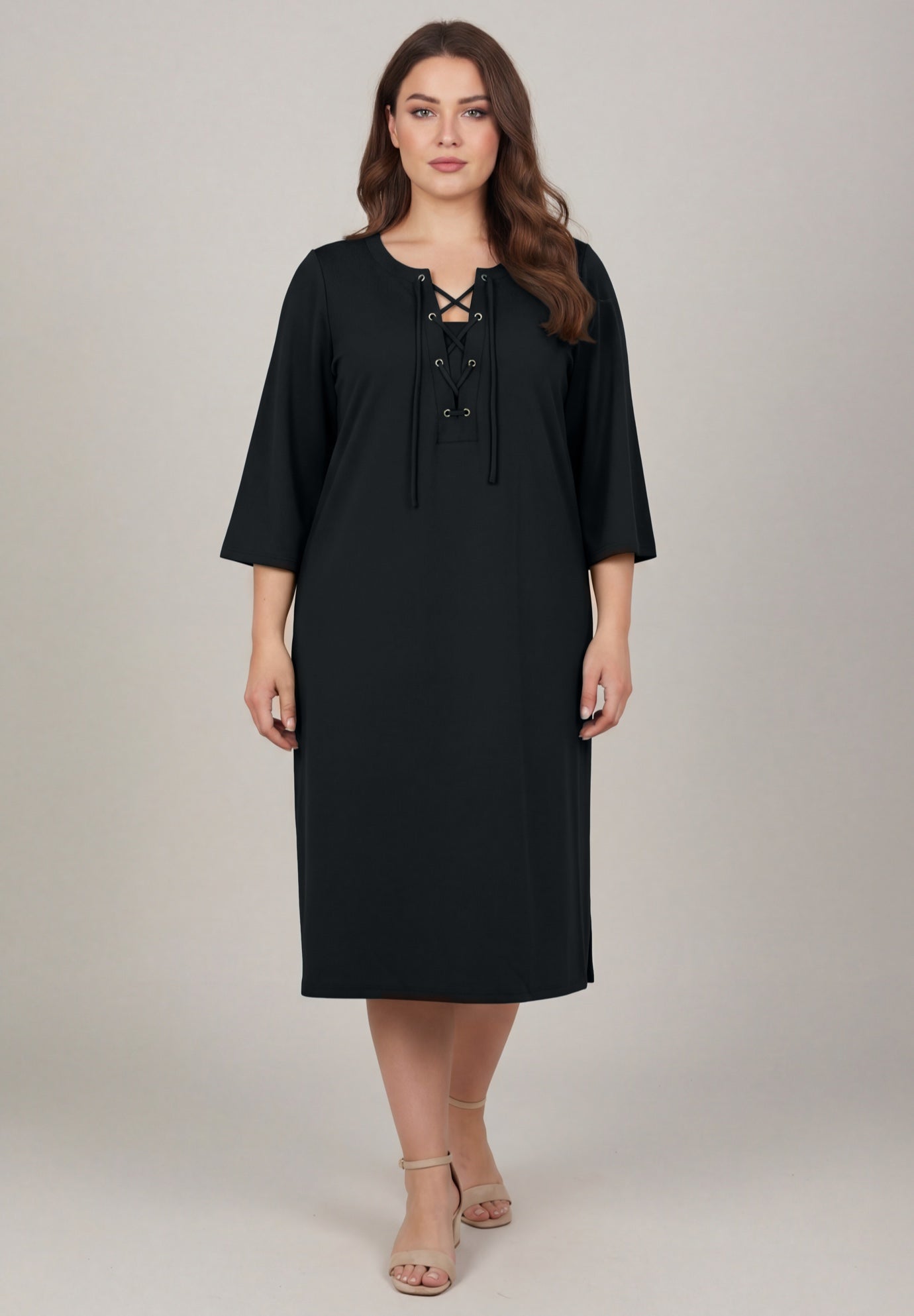 Lacing Sheath Dress image number 0