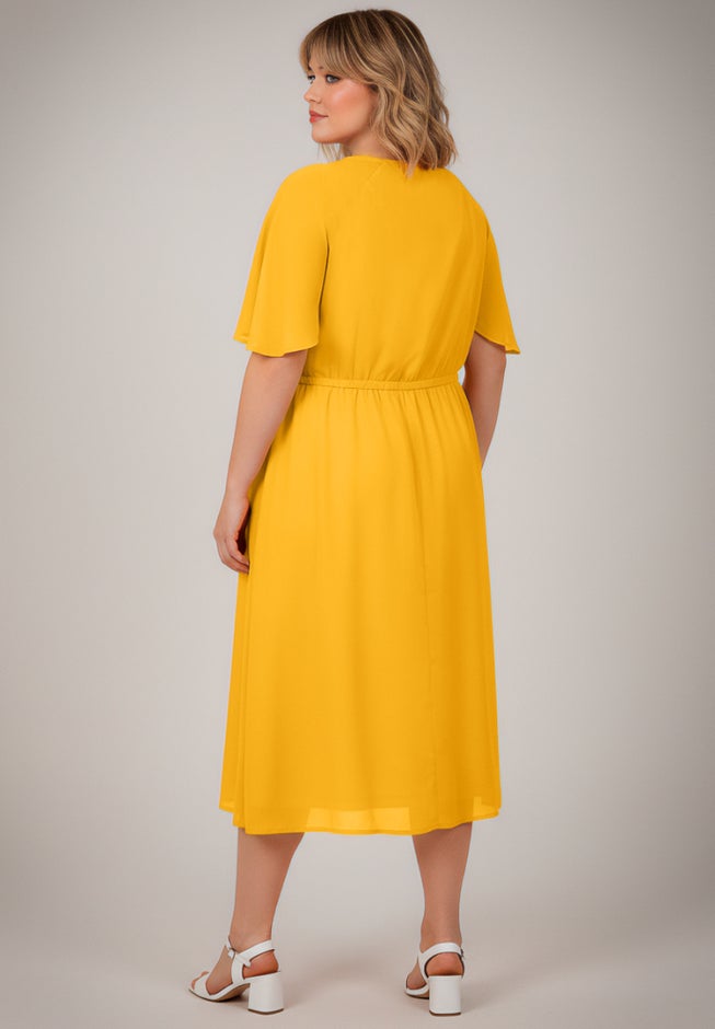 Caplet Midi Dress image number 1