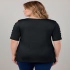 Lattice Sleeve Tunic image number null