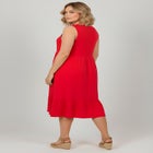 Button Detail Tank Dress image number null