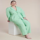 Pleat Waist Blazer image number null