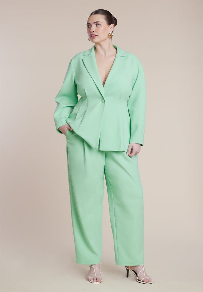 Pleat Waist Blazer image number 4