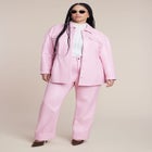 Pocket Detail Faux Leather Jacket image number null