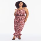 Crinkle Chiffon Jumpsuit image number null