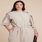 Jumpsuit W Cord Tie image number null