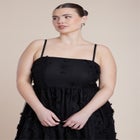 Floral Applique Dress image number null