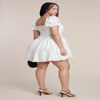 Textural Mini Bubble Dress image number null