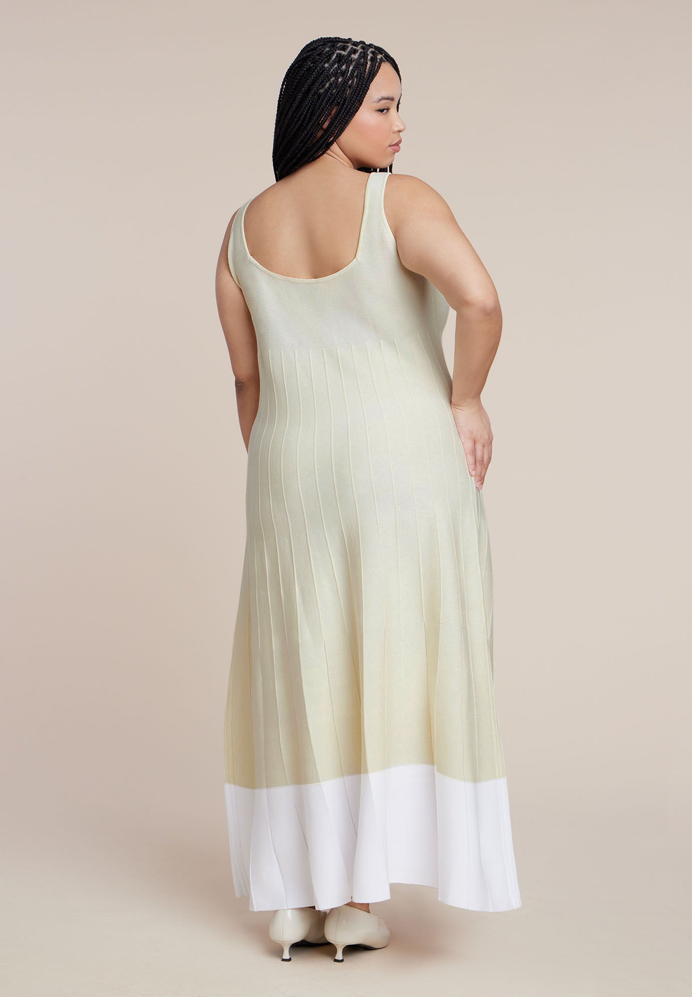 Contrast Hem Sweater Dress image number 5