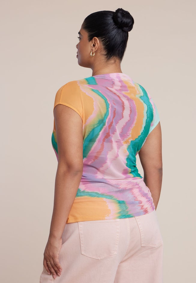 Printed Mesh Top image number 2