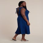 Denim Trumpet Dress image number null
